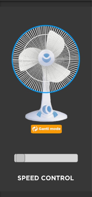 Electric Fan simulator fan wit