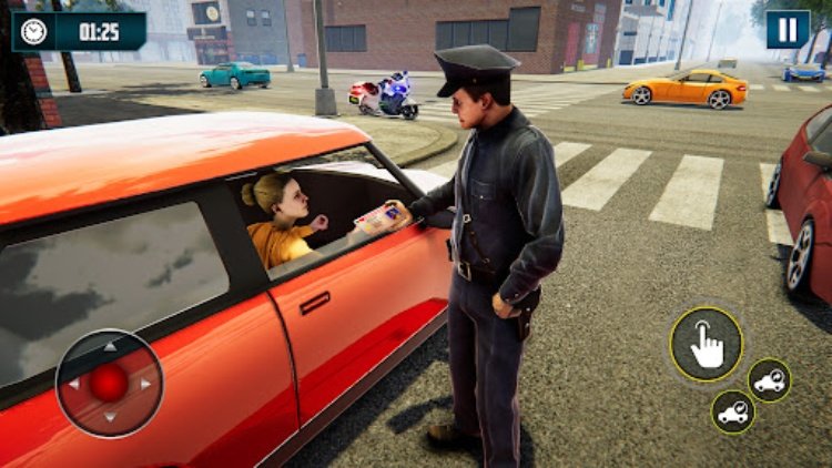 交通警察警察模拟器