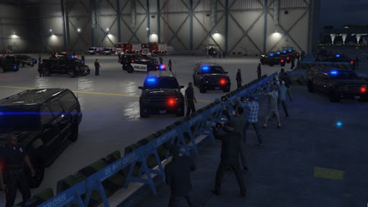 Police Games President Car