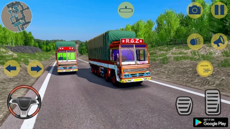 Indian Truck Cargo Truck Games