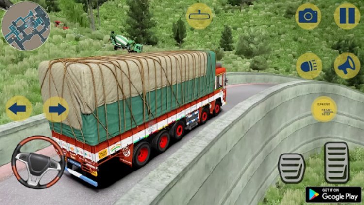 Indian Truck Cargo Truck Games