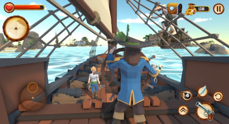 Pirate Polygon Caribbean Sea