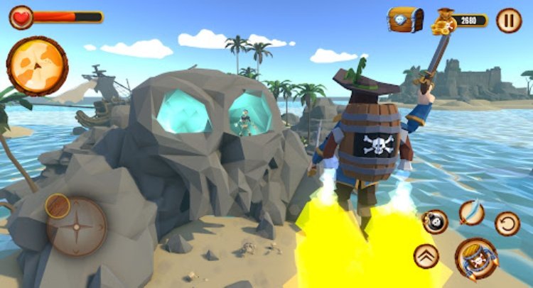 Pirate Polygon Caribbean Sea