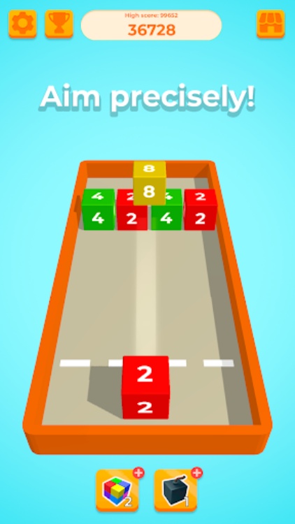 连锁方块：2048 3D融合游戏