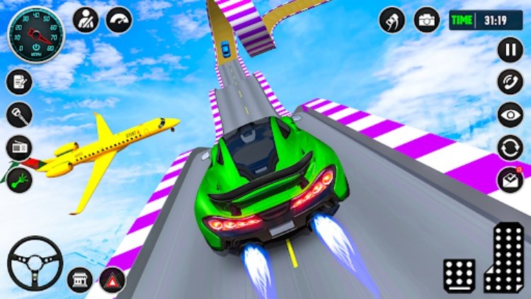 Ramp Car Stunt Racing Game