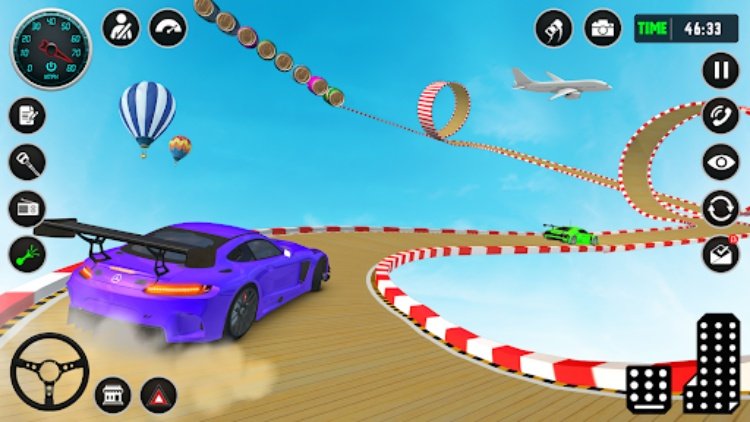Ramp Car Stunt Racing Game