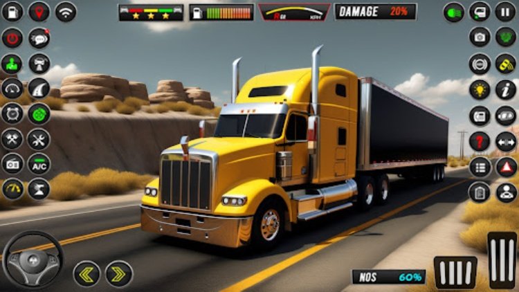 卡车 游戏  卡车 模拟器