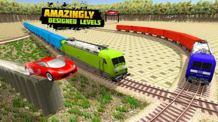 Train Racing 3d Bus Vs Train