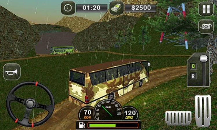 Army Bus Transporter Coach Fun