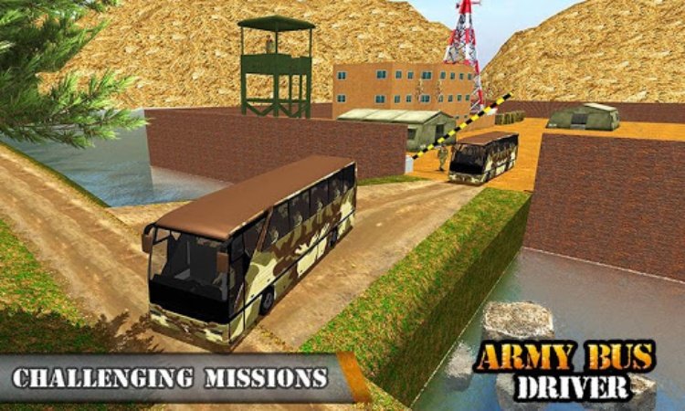 Army Bus Transporter Coach Fun