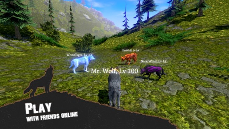 Wolf Simulator  Animal Games