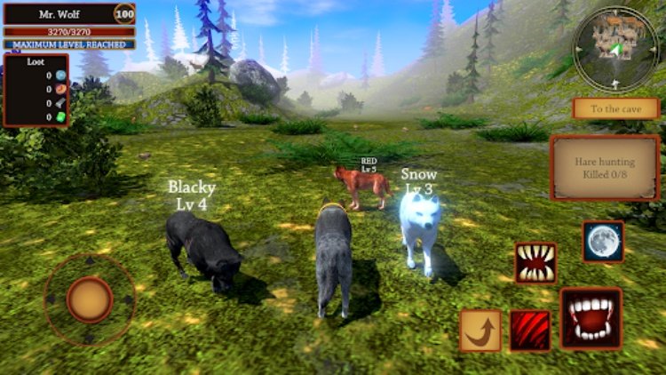 Wolf Simulator  Animal Games
