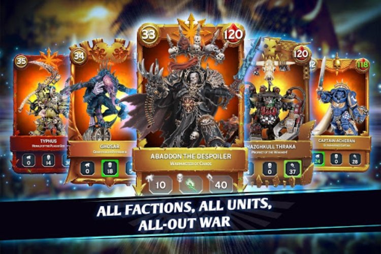 Warhammer Combat Cards  40K