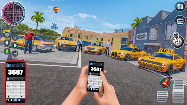 城市出租车驾驶模拟器：PVP Cab Games