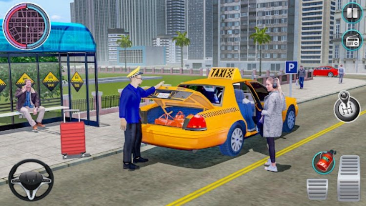 城市出租车驾驶模拟器：PVP Cab Games