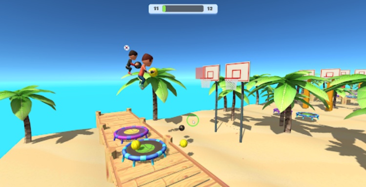 Jump Up 3D: Basketball game
