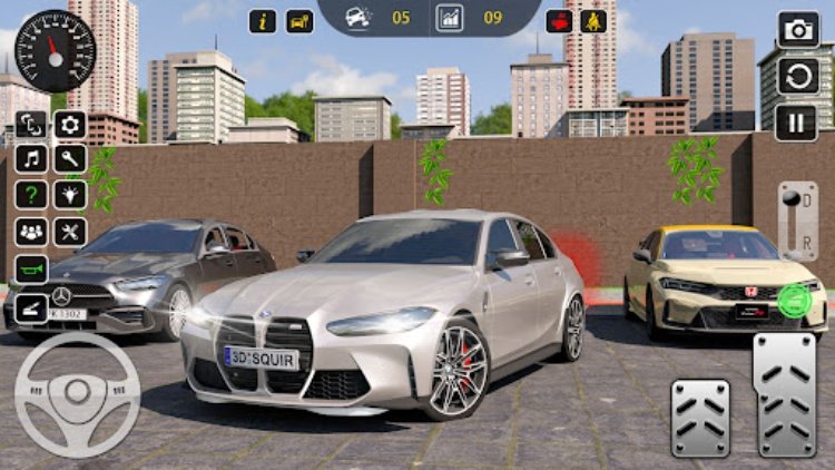 真正的超级停车场 3d 城市