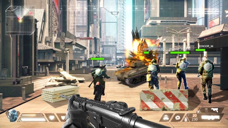Army gun shooting games 2022