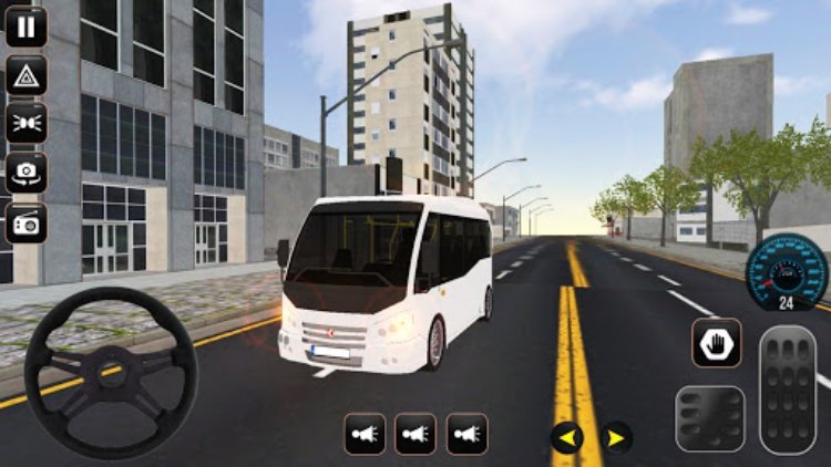 Van games bus simulator game