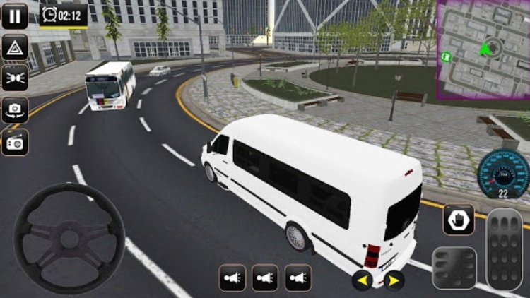 Van games bus simulator game