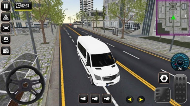 Van games bus simulator game