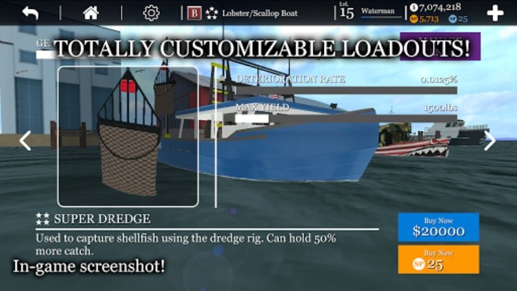 uCaptain Fish, Sail, Trade
