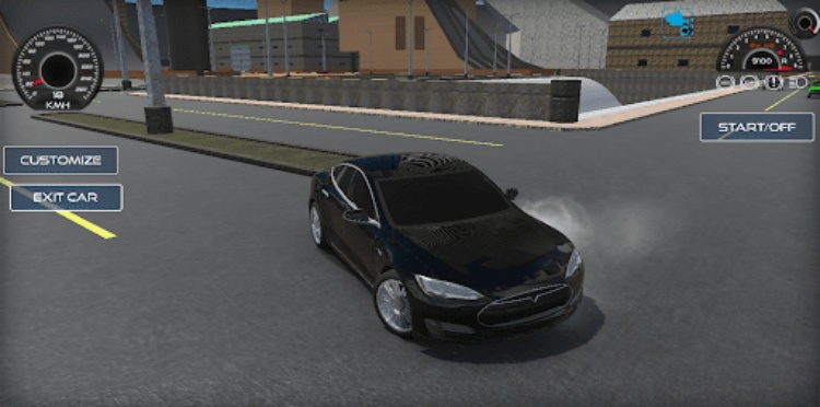 Tesla Car Game