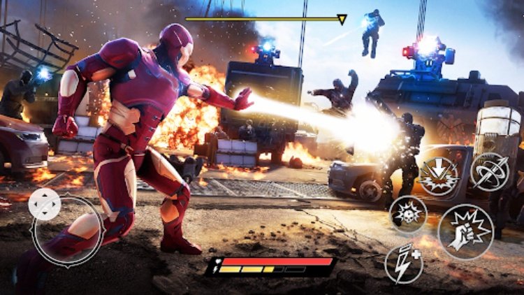 Iron Hero: Superhero Fighting
