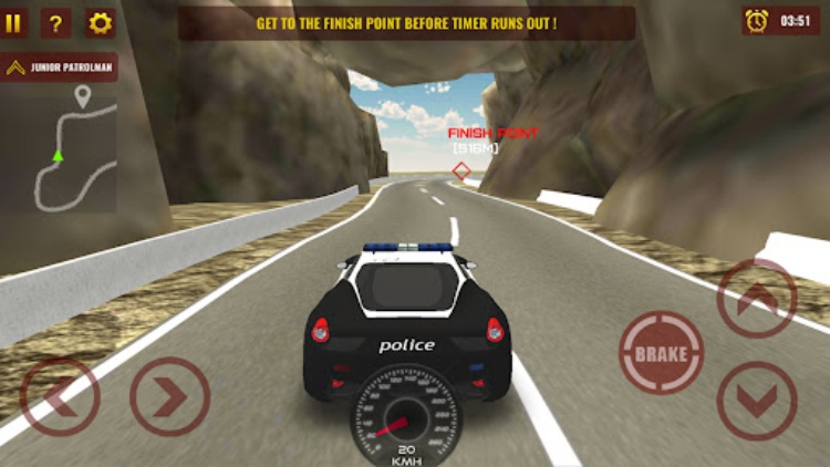Police Chase Car Cop Simulator