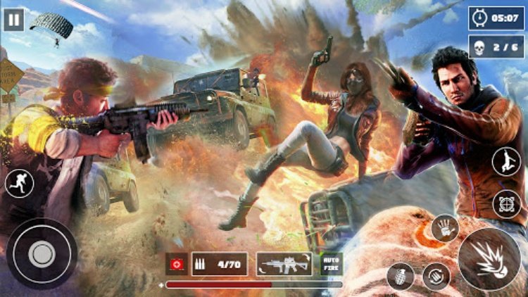 Survival Squad Fire battle PVP