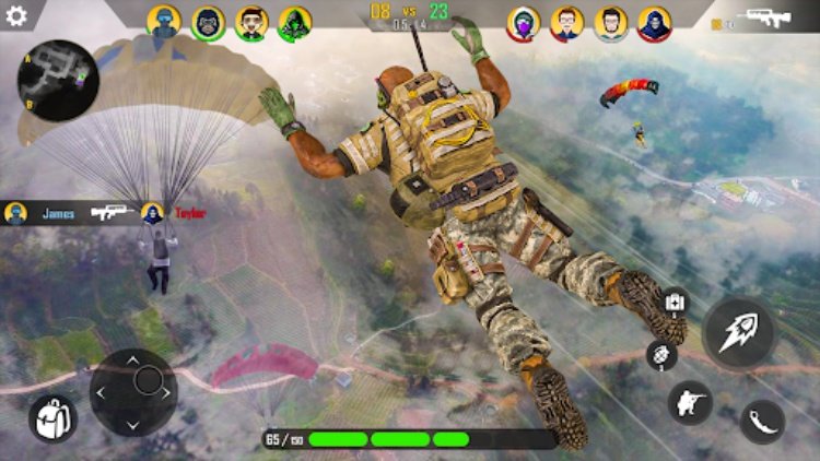 现代 Fps 枪射击打击