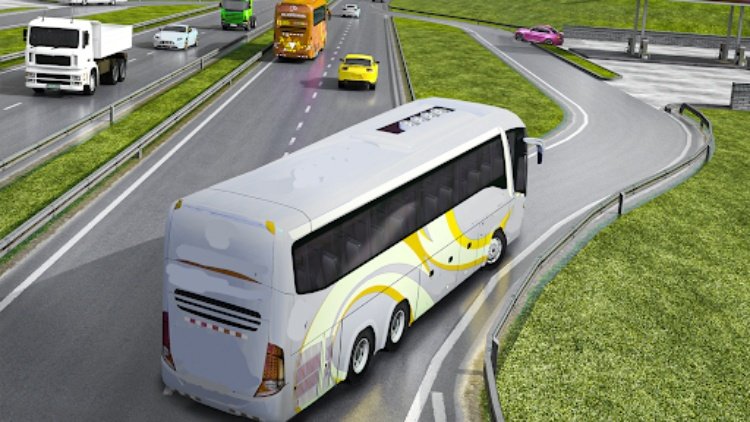 City Bus Drive Sim 3D