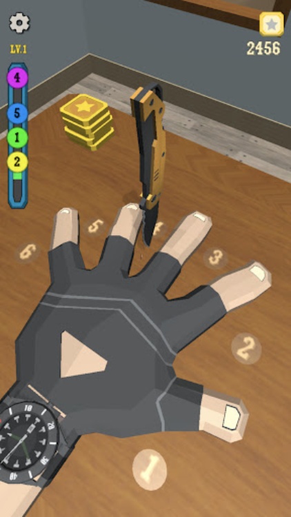 Knife Finger Game
