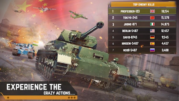 Real Tank Battle: War Games 3D