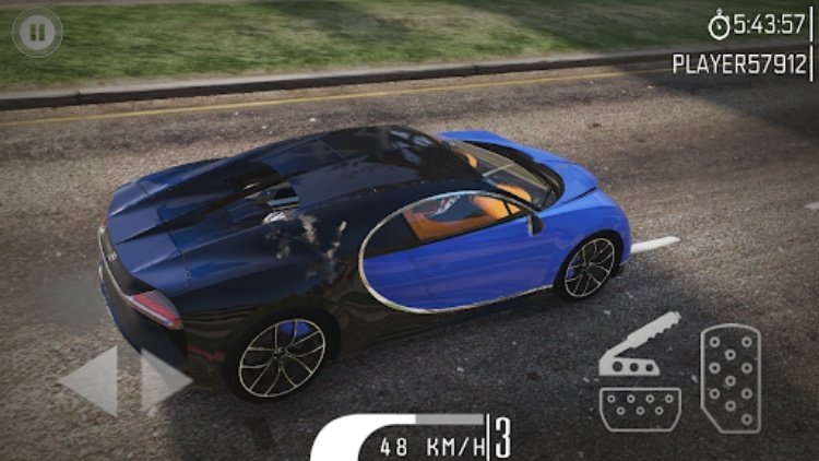 Chiron Supercar City Drift 3D