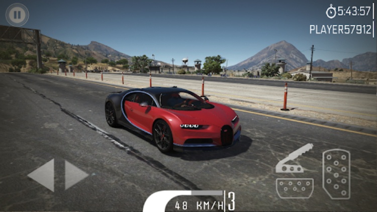 Chiron Supercar City Drift 3D