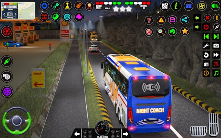 City Coach Bus Driving Sim 3D