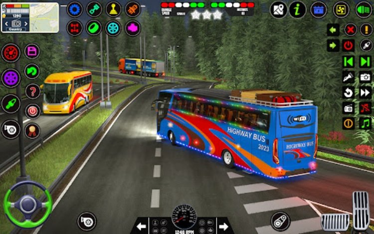 City Coach Bus Driving Sim 3D