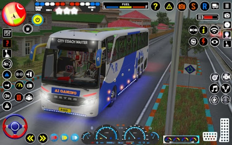 City Coach Bus Driving Sim 3D