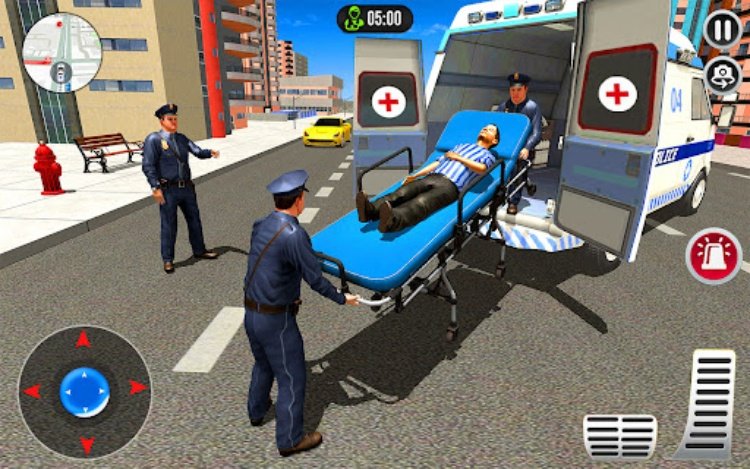 Police Ambulance Rescue Driver