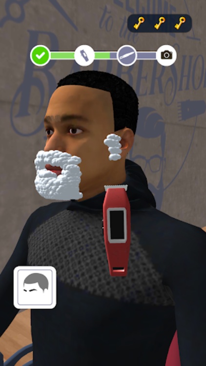 Barbershop  Real haircut 3D