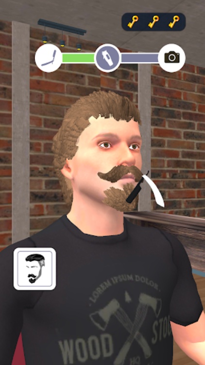 Barbershop  Real haircut 3D