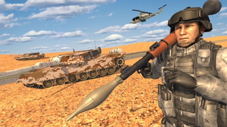 Bazooka Infantry 3D