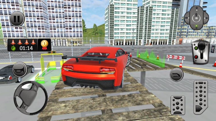 跑车停车场：汽车游戏