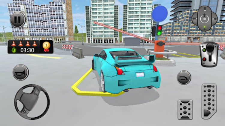 跑车停车场：汽车游戏