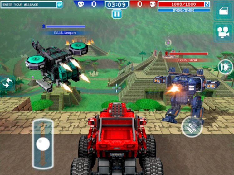 Blocky Cars   坦克游戏