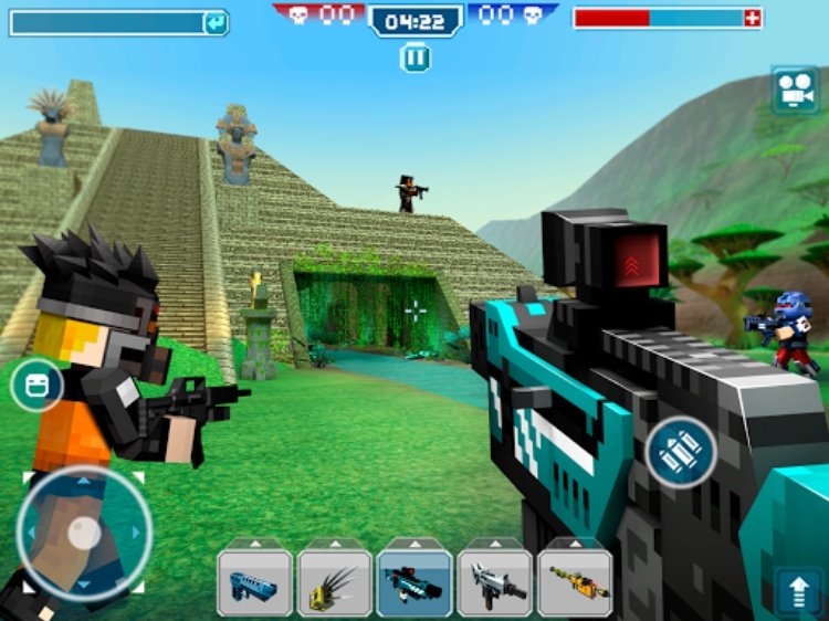 Blocky Cars   坦克游戏