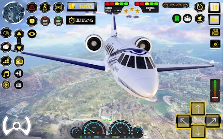 Airport Flight Simulator Game