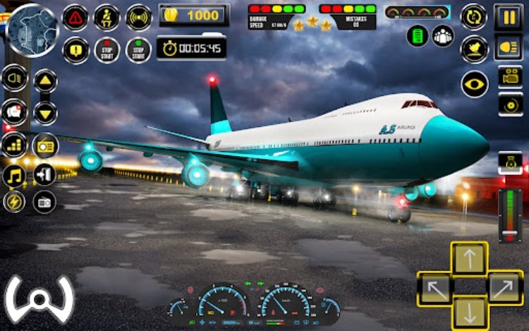 Airport Flight Simulator Game
