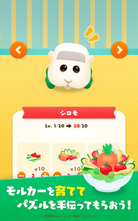 あつまれモルカー！PUI PUI パズル